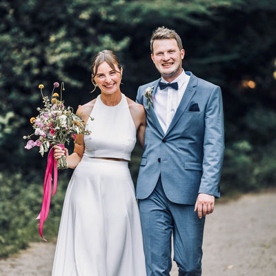 Ivonns Neckholder-Kombi zur Hochzeit