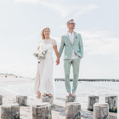 Strandhochzeit an der Ostsee von Christiane