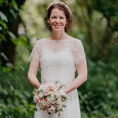 Vintage Braut Outfit für Annas Traumhochzeit