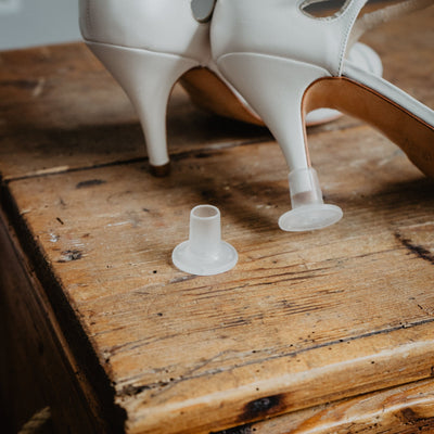 Schuhaccessoires für die Hochzeit