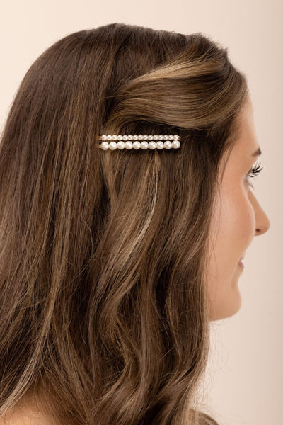 4-er Set Haarklemmen mit Kunstperlen | The Perfect Bridal Company