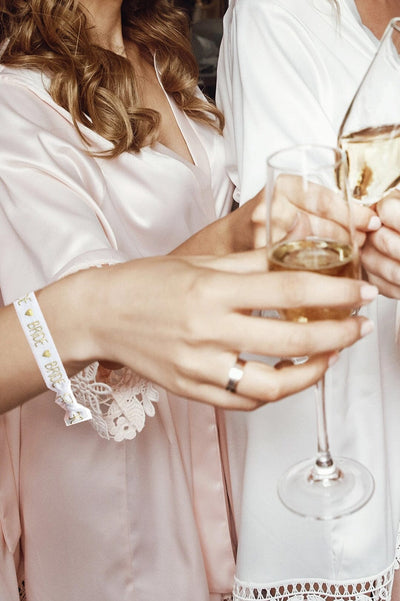 Armbandset "Team Bride" für den Junggesellinnenabschied