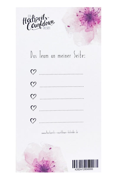 Armbandset "Team Bride" für den Junggesellinnenabschied