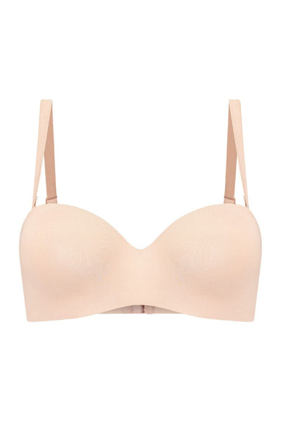 BH in Beige mit abnehmbaren Trägern – Bye Bra