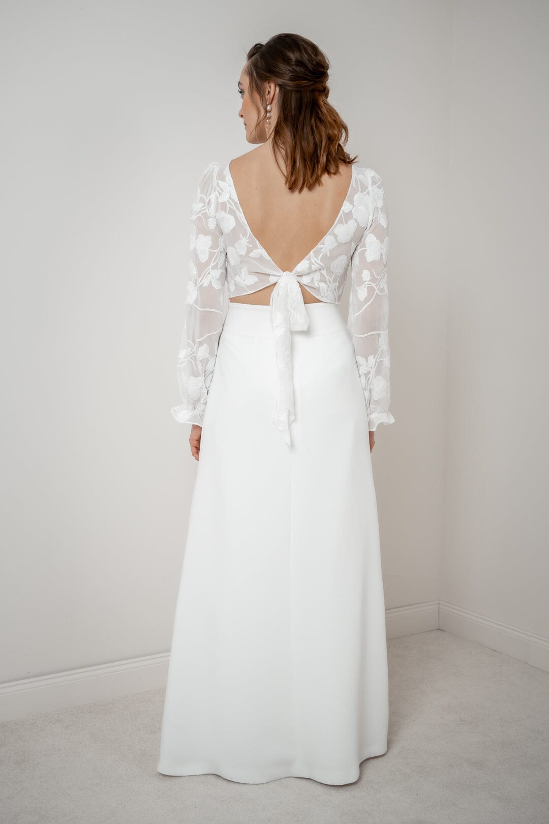 Bluse mit Rückenausschnitt – Laina noni Outlet