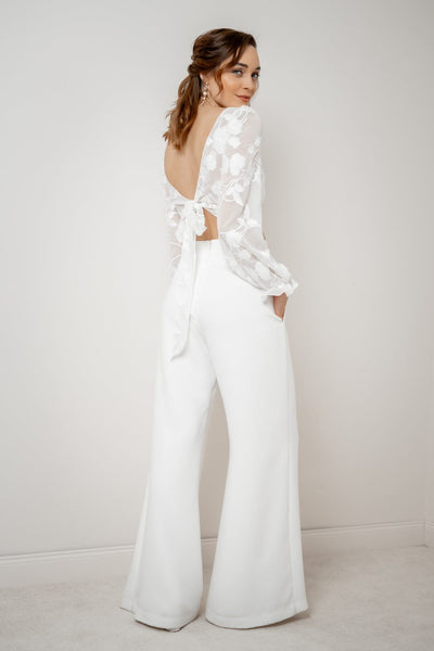 Bluse mit Rückenausschnitt – Laina noni Outlet