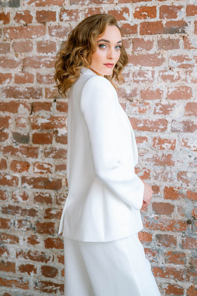 Braut Blazer in Ivory – Aira noni Selected