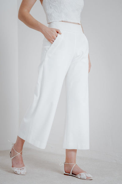 Braut Culotte in Ivory – Pixie noni