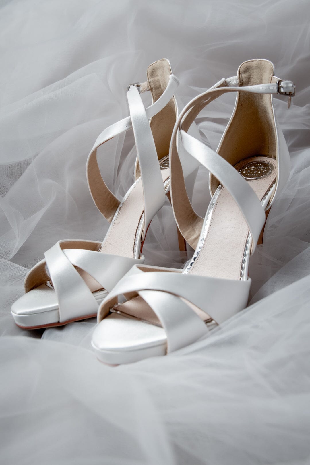 Braut High Heels aus Satin – Kendall | The Perfect Bridal Company