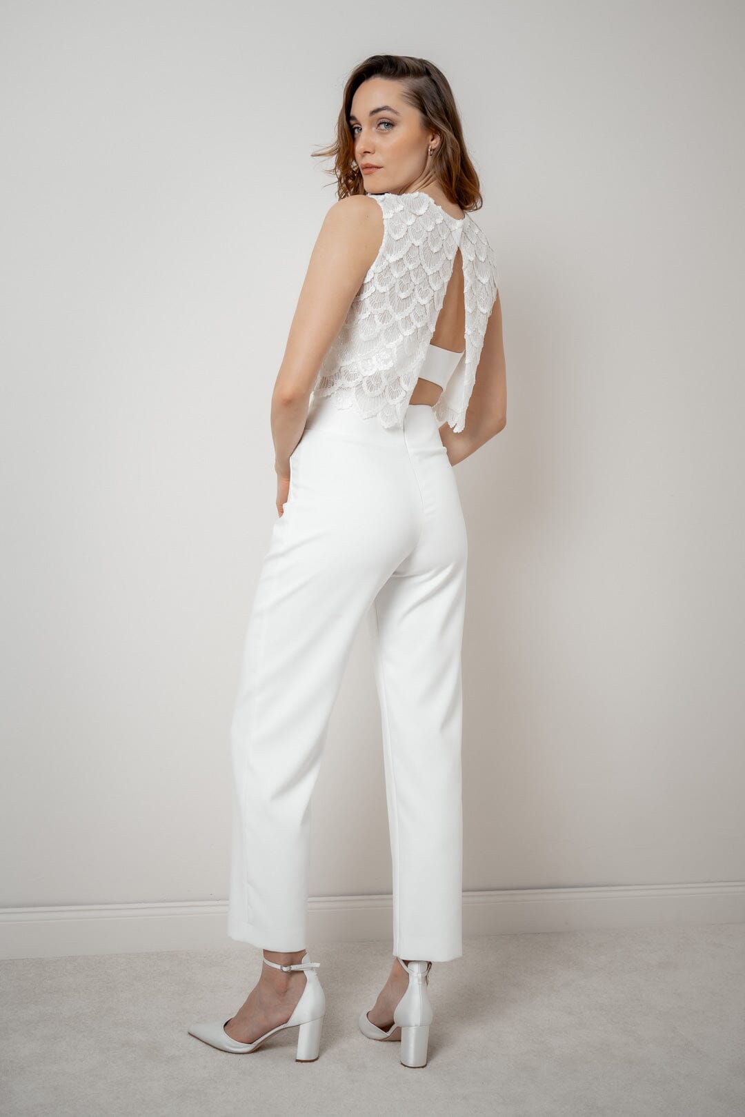 Braut Hose in 7/8-Länge – Helin noni