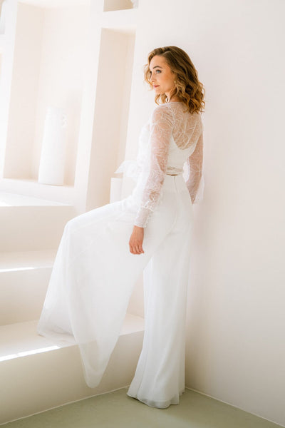 Braut Hose aus Chiffon – Nivis noni Selected