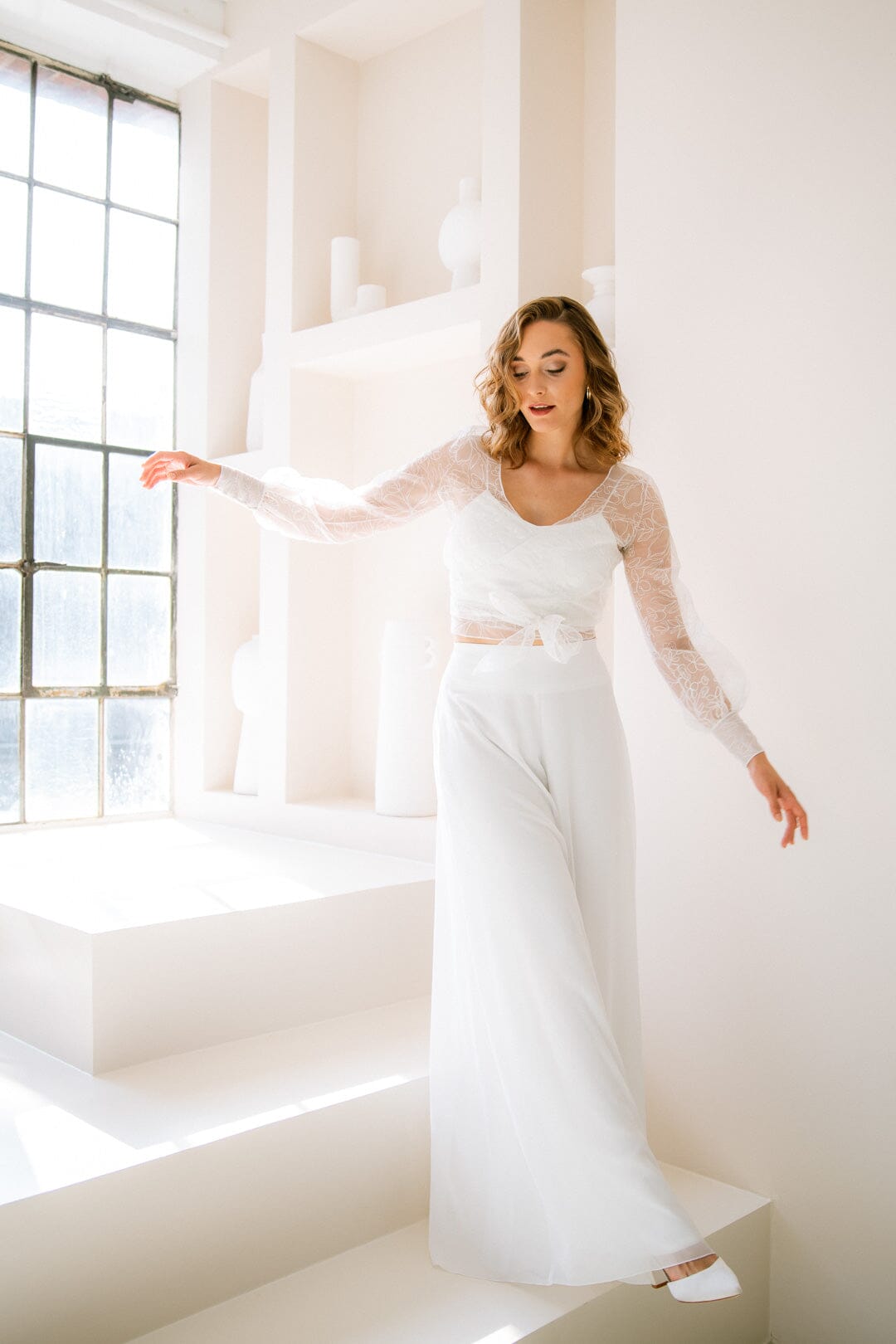 Braut Hose aus Chiffon – Nivis noni Selected