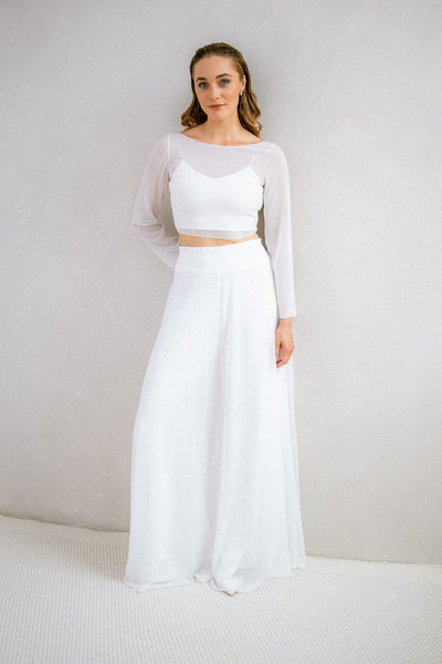 Braut Hose aus Chiffon – Nivis noni Selected