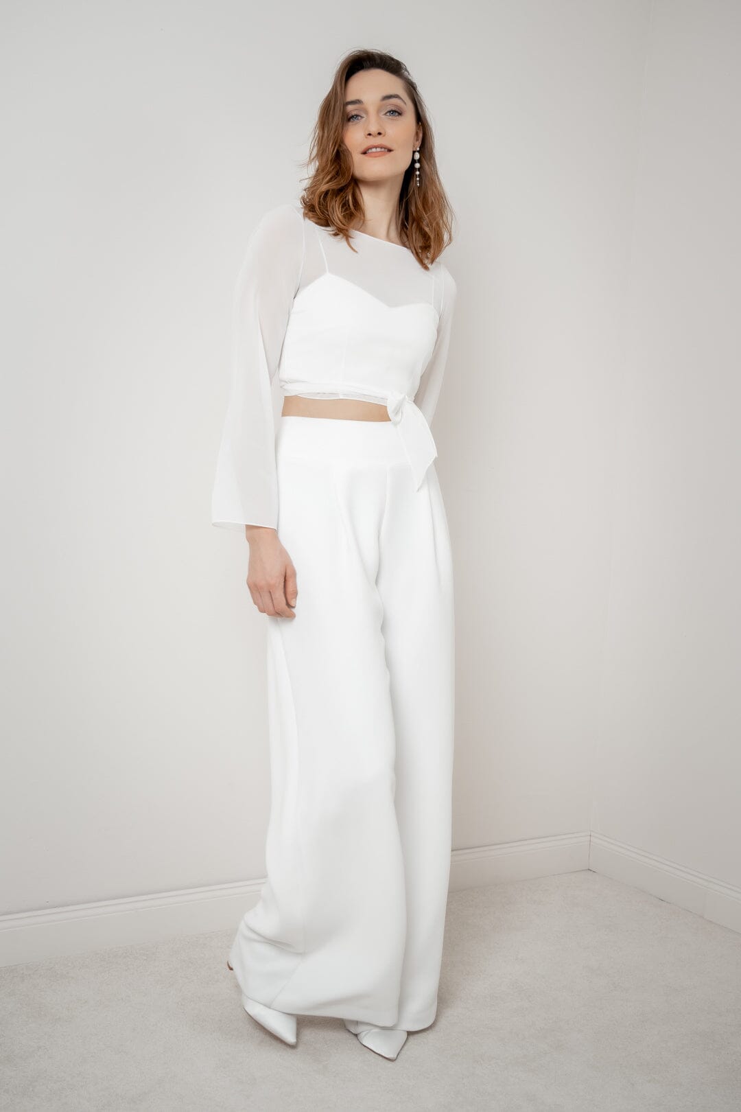 Braut Hose mit weitem Bein – Zari noni