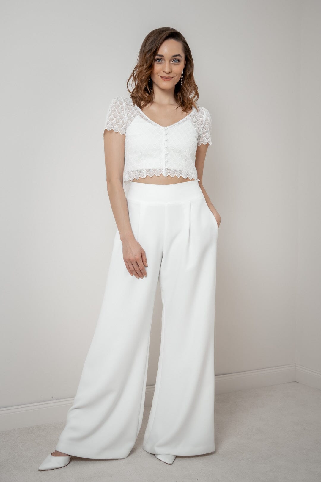 Braut Hose mit weitem Bein – Zari noni