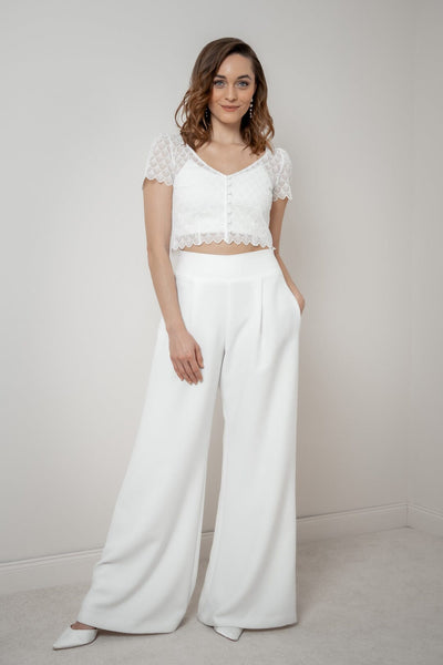 Braut Hose mit weitem Bein – Zari noni