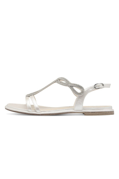 Braut Sandalen in Pearl mit Glitzereffekt – Tamaris