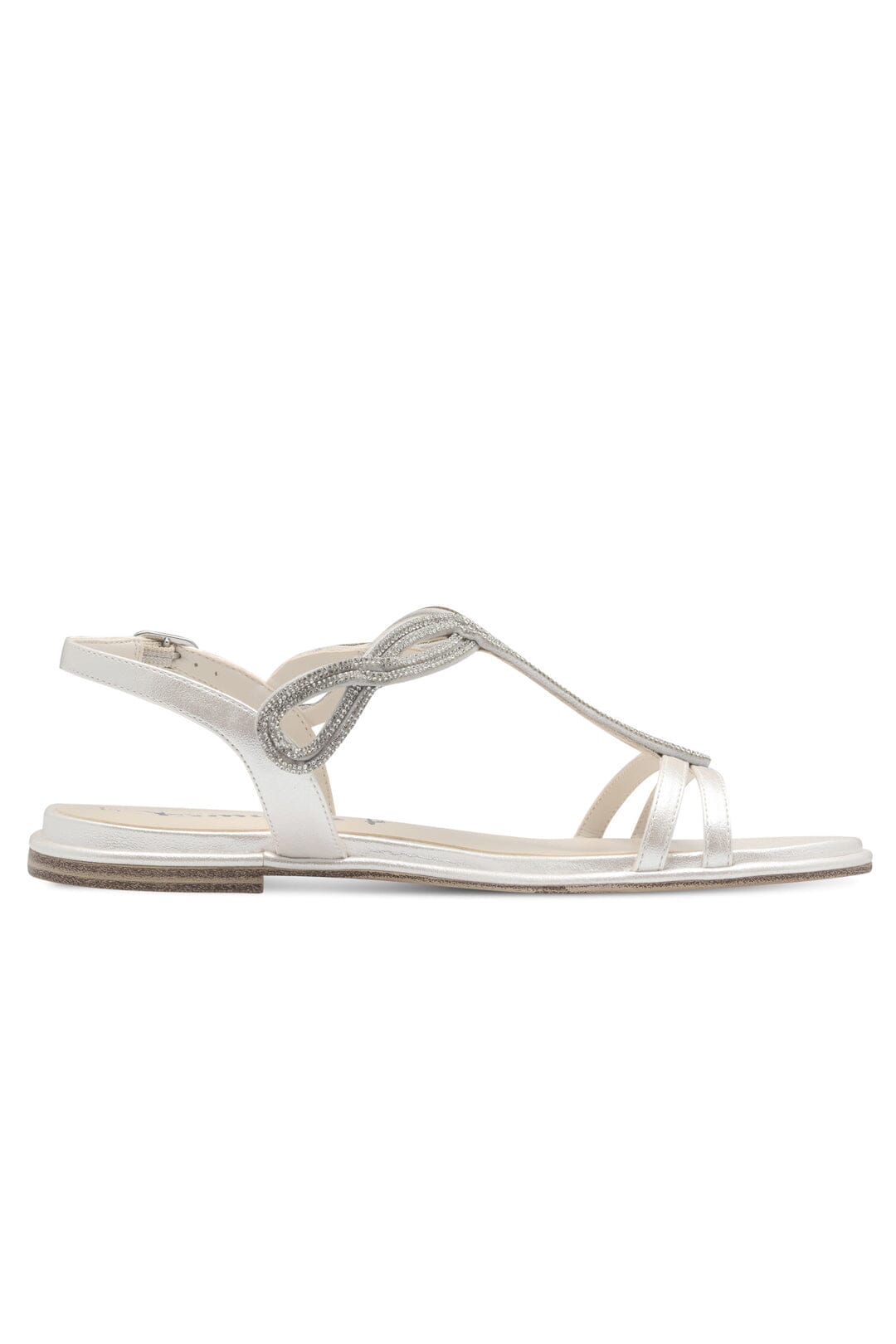 Braut Sandalen in Pearl mit Glitzereffekt – Tamaris