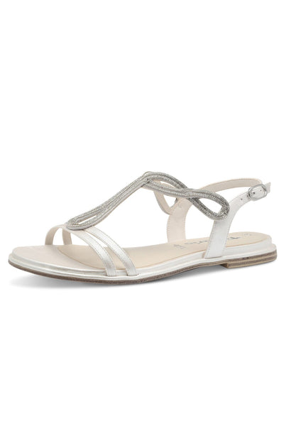 Braut Sandalen in Pearl mit Glitzereffekt – Tamaris