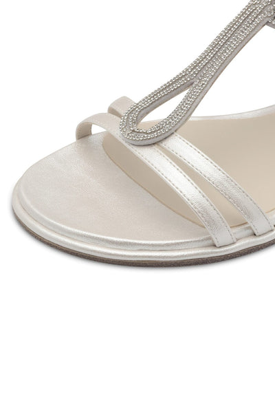 Braut Sandalen in Pearl mit Glitzereffekt – Tamaris