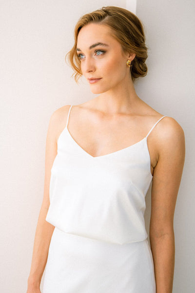 Braut Top aus Satin – Minoa noni Selected