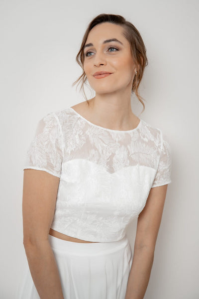 Braut Top mit Rückendetail – Yella noni