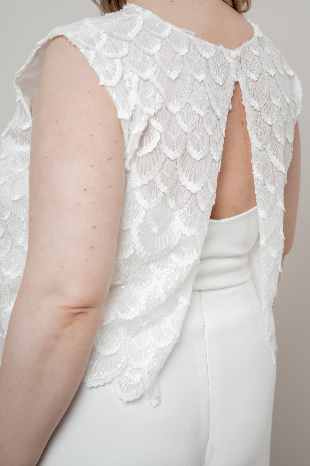Sequin Lace Bridal Top – Eske noni Curvy