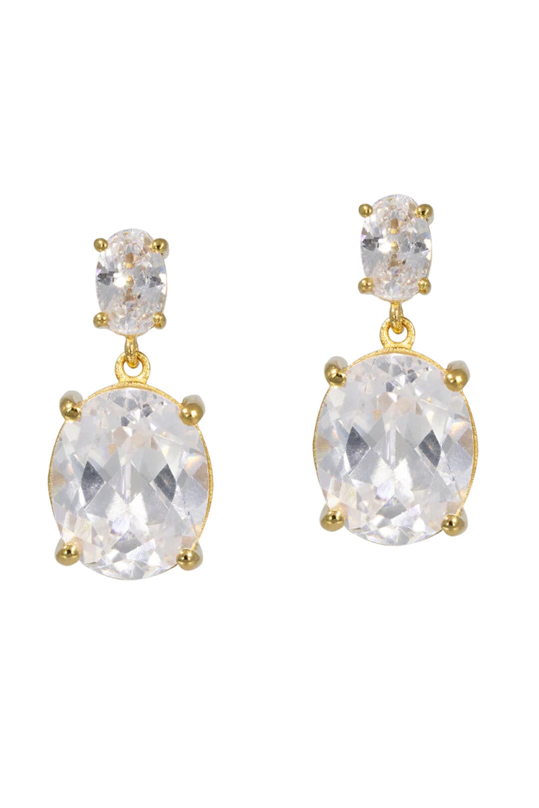 Cubic Zirkonia-Ohrstecker – Evelyn