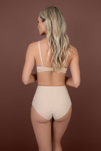 Formender Mid-Waist Slip in Beige – Bye Bra