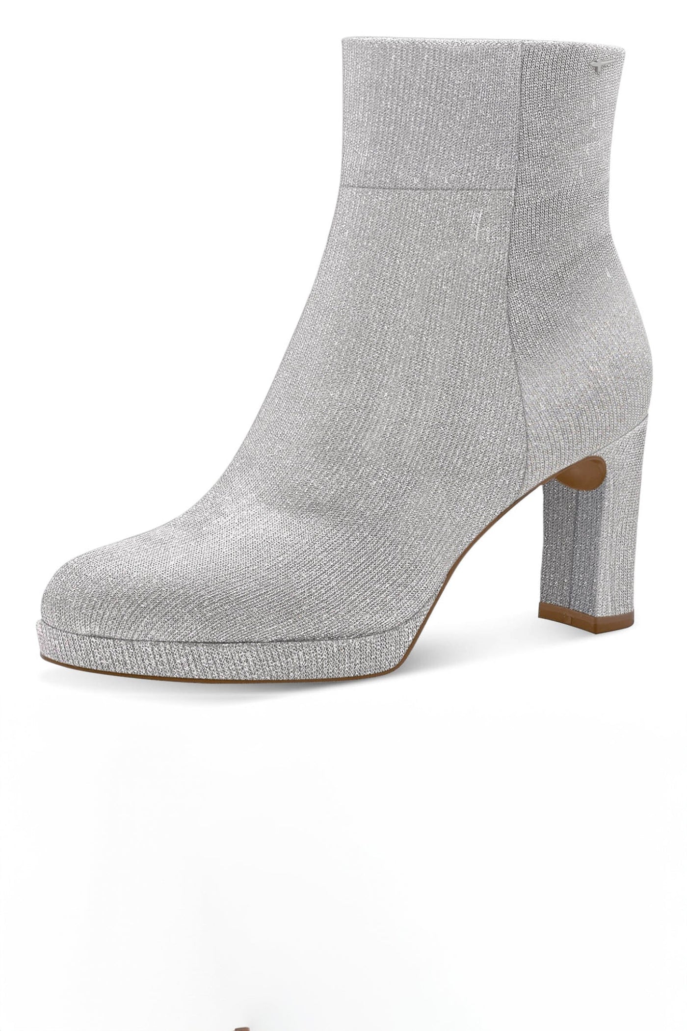 Funkelnde Stiefeletten Silver Glam – Tamaris