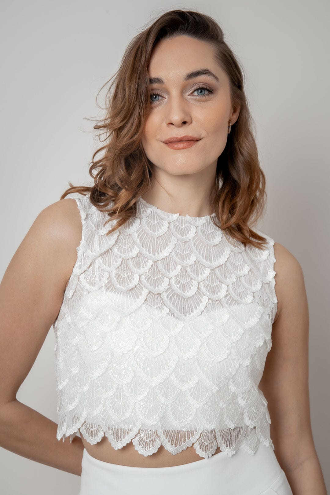 Funkelndes Braut Top – Eske noni