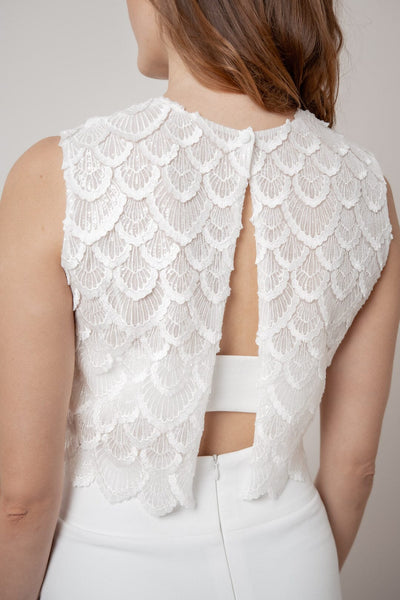 Funkelndes Braut Top – Eske noni