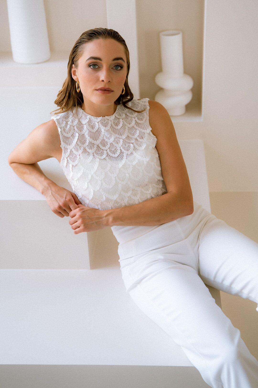 Funkelndes Braut Top – Eske noni