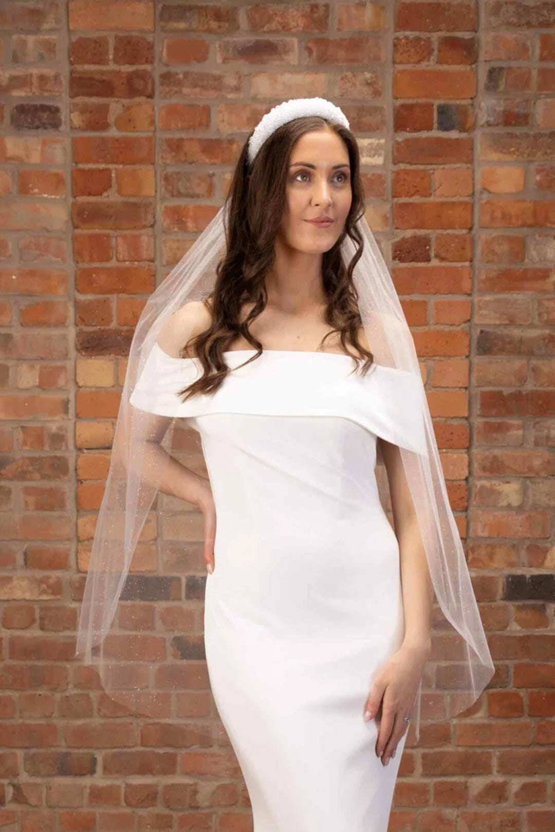 Glitzernder Brautschleier _ The Perfect Bridal Company