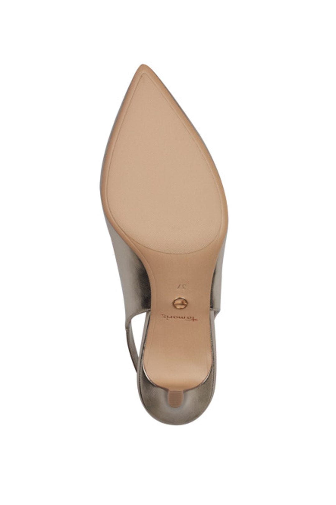 Goldfarbene Braut Pumps – Tamaris