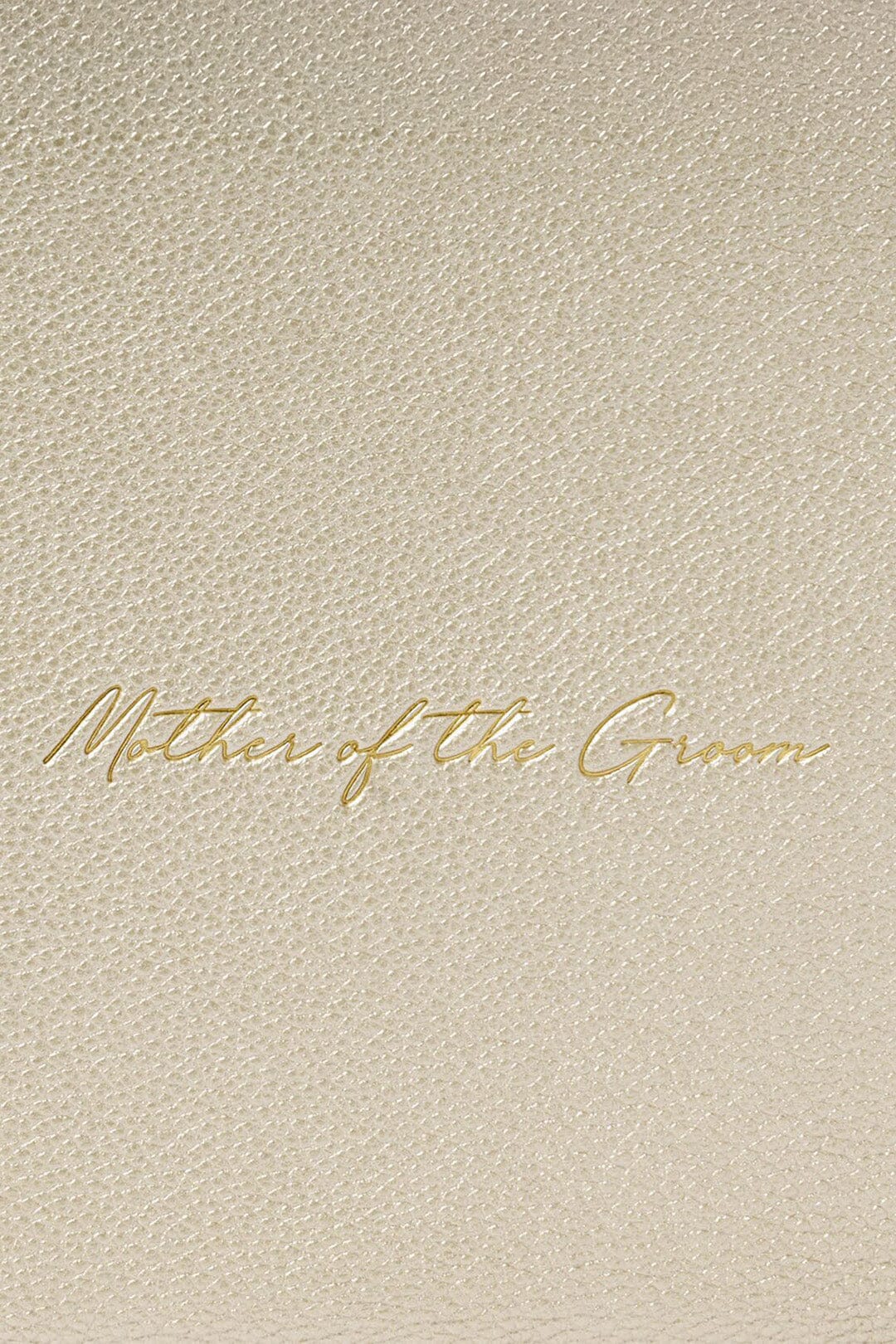 Goldfarbene Pouch "Mother of the Groom" – Katie Loxton