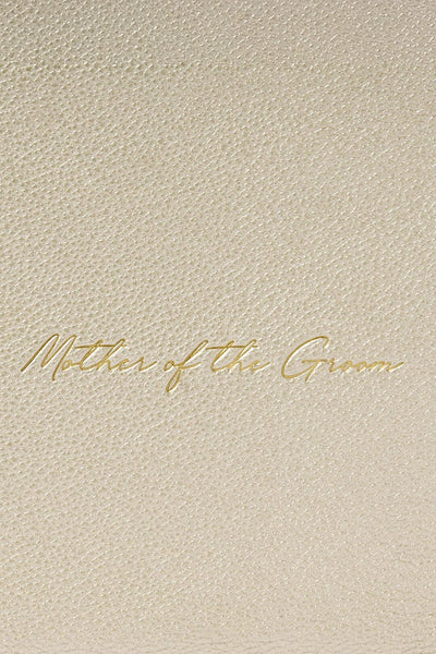 Goldfarbene Pouch "Mother of the Groom" – Katie Loxton
