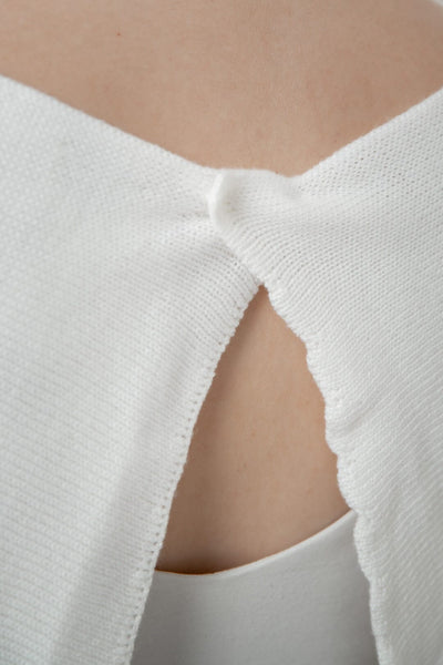Kurzes Braut Cape aus Wolle