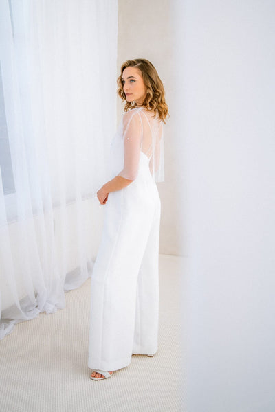 Kurzes Braut Cape – Lamis noni Selected