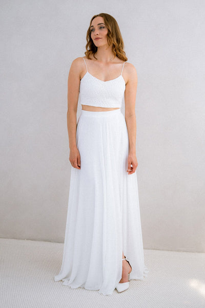 Kurzes Spitzentop – Aveline noni