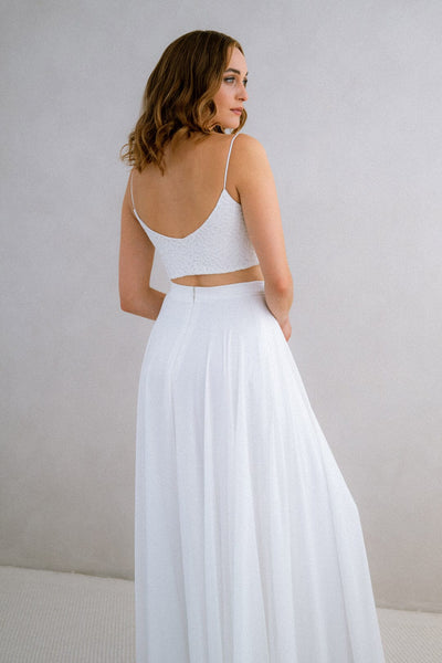 Kurzes Spitzentop – Aveline noni