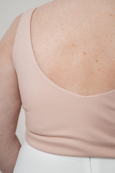 Plus Size Unterziehtop Majvi Curvy Rosé