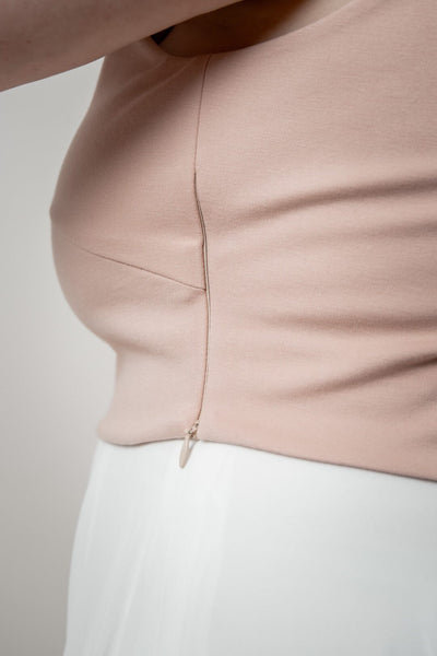 Plus Size Unterziehtop – Majvi Rosé noni Curvy