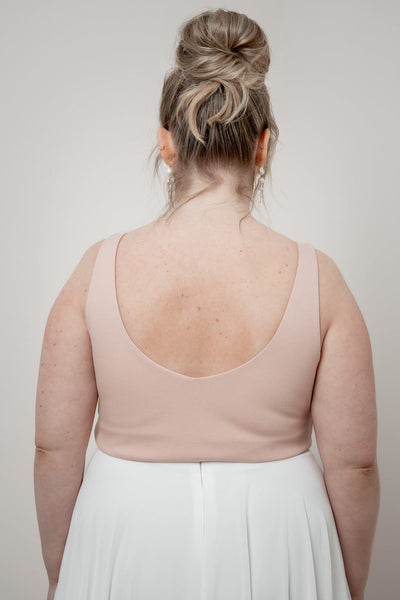 Plus Size Unterziehtop – Majvi Rosé noni Curvy