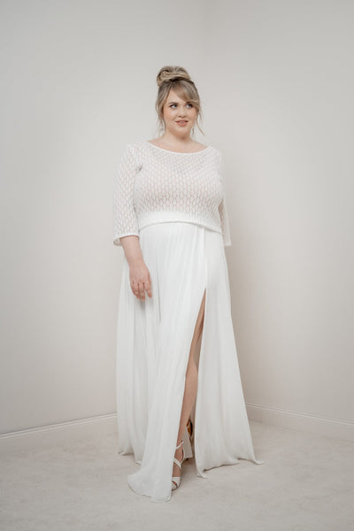 Plus Size Unterziehtop – Majvi Rosé noni Curvy
