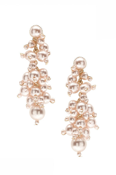 Pink Pearl Earrings