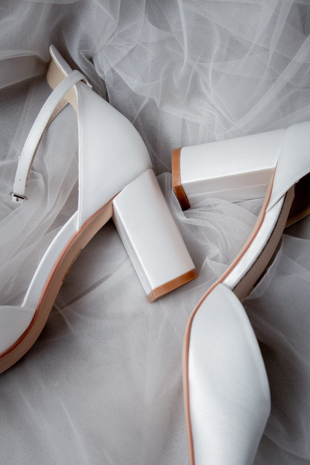 Ivory Satin Bridal Shoes – Liberty The Perfect Bridal Company – noni