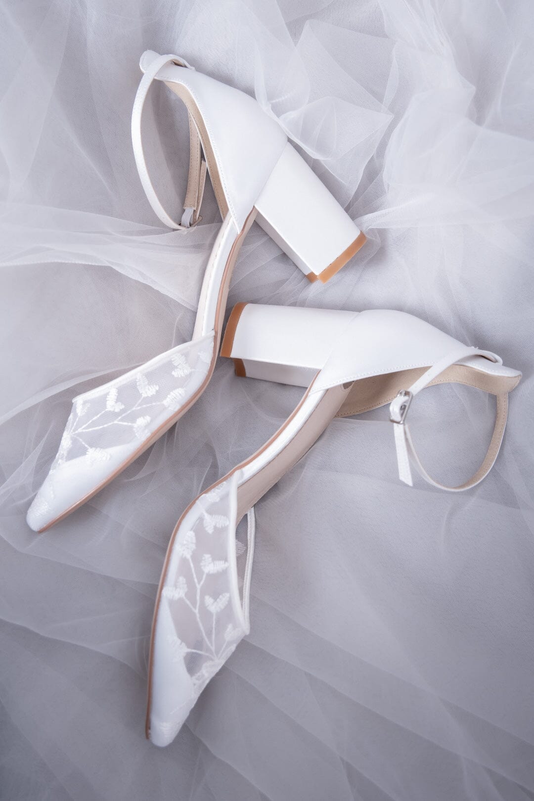 Spitze Brautschuhe  – Milan Ivory Lace | The Perfect Bridal Company