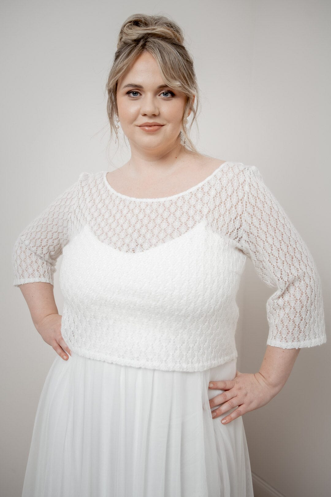 Strick-Braut Top – Haldis noni Curvy