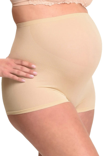 Umstands-Boxer Shorts in Beige – Mamsy